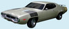 1972 Road Runner Decal & Hood-to-Fender Tank Tracks Stripe Kit
