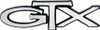 Emblem Trunk 67 GTX "GTX"