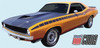 1970 AAR Cuda Side Stripe Kit