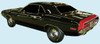 1970 Challenger R/T Bumble Bee Stencil Kit & Optional Hood Blackout Decal Kit