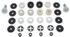 Quarter Window Hardware Kit 66-70 B Body Hdtp