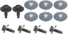 Bolt Kit Fender Inner Metal Shield at Rear Firewall 68-70 B Body