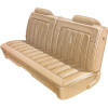 1973 Charger Rear Bench Met Parchment/Green/Bronze