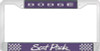 Scat Pack License Plate Frames