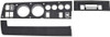 Dash Bezel Kit Rallye Gauge 68 B Body w/AC & w/Standard Radio Bezel