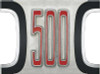 Emblem Grille Center 69 Coronet "500"