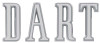 Letters Quarter Panel 67-68 Dart "DART"