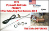 Antenna Kit 70 Barracuda AAR 