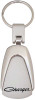 Key Chain Chrome Tear Drop Charger