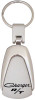 Key Chain Chrome Tear Drop Charger R/T