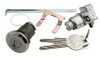Glovebox & Trunk Lock Set  62-65 B Body w/OEM Keys