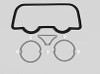 Gasket Tail Lens 68 Charger - Kit