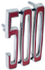 1968 Coronet 500 Grille Emblem