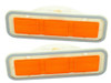 Side Marker Lenses Front 71 Plymouth B Body