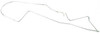 Front to Rear Fuel Line 66-67 B Body 3/8"