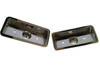 Side Marker Bezels Rear 70 Plymouth B Body Chrome