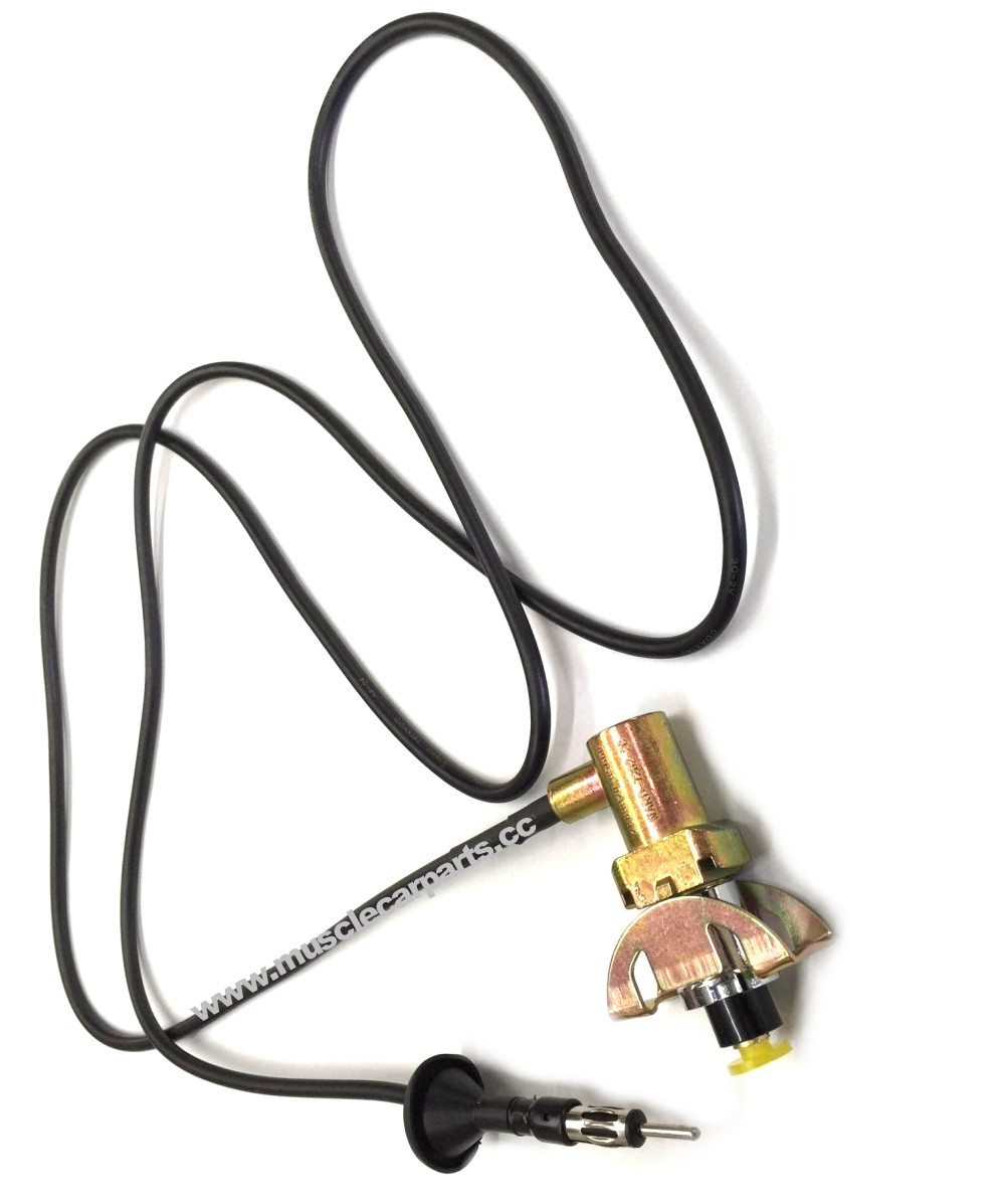 Antenna Cable & Body 68-74 All Mopar correct Angle Style