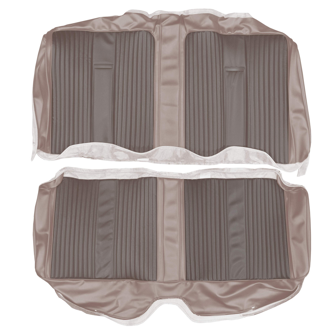 Rear Seat Cover 67 Belvedere II NOS Dk Cooper