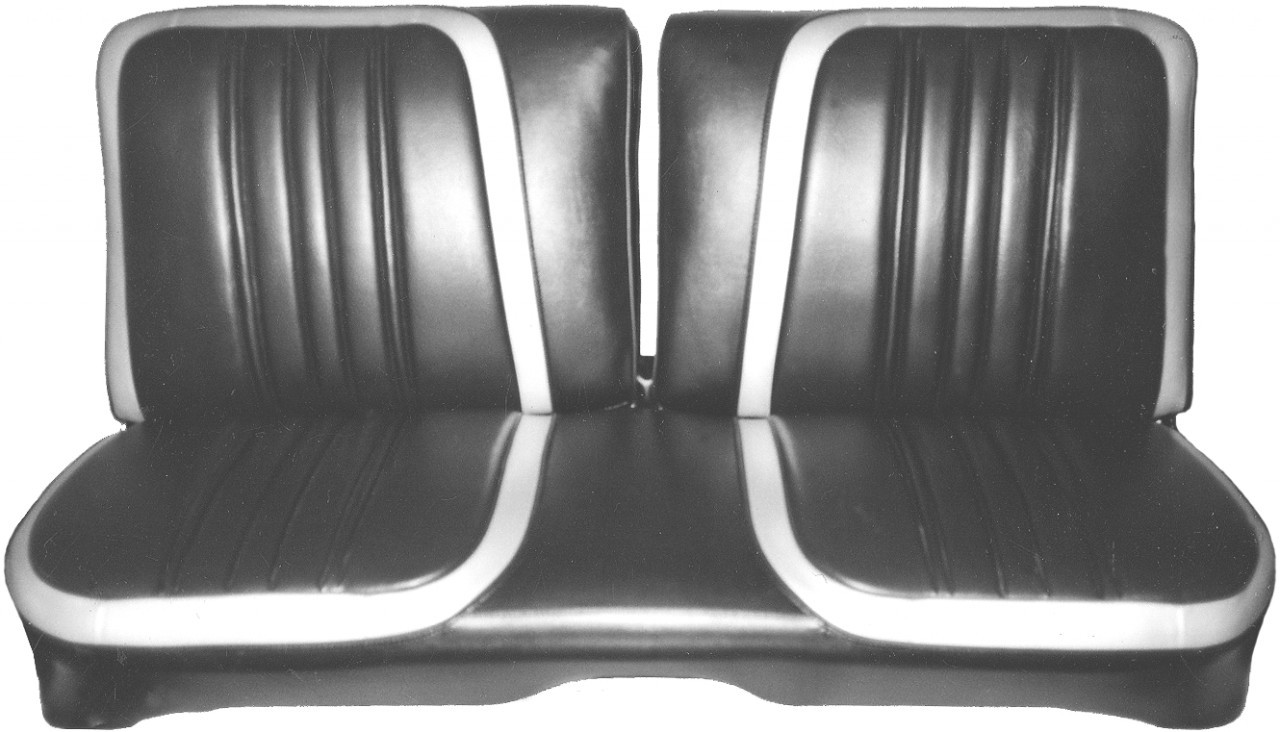 Front Split Bench Cover 70 Satellite, Roadrunner & Superbird Deluxe Style 