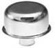Chrome Oil Breather Cap W/ .75" Grommet Hole