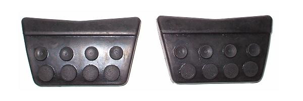 Brake & Clutch Pedal Pads 62-67 A & B Body 