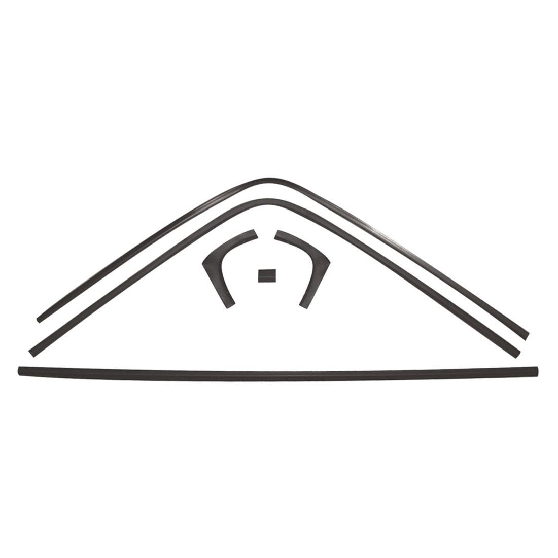 Rear Window Trim 69 Charger & Daytona 6pc Set