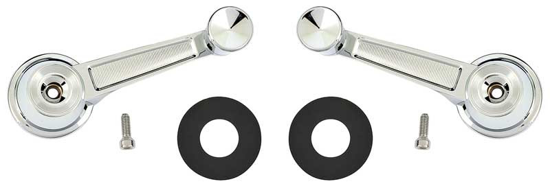 Window Handles 63-66 A & B Body Except 66 Charger Pair