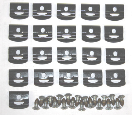 Clip Kit Rear Window Molding 68-70 B Body Except Charger