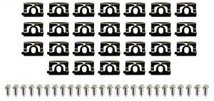 Clip Kit Rear Window Molding 68-69 Barracuda Fastback