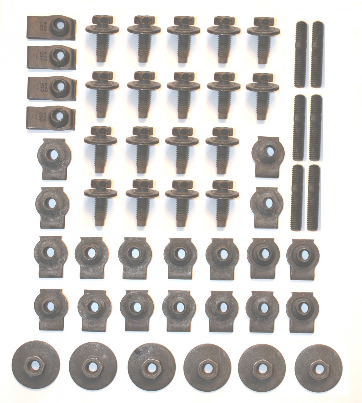 Fender Bolt Kit 67-72 A Body Except 67-69 Barracuda - 62 Pcs