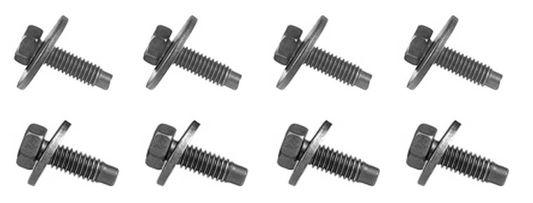 Bolt Kit Trunk 73-76 A Body & 68-70 B Body - 8 Pcs