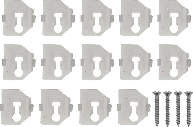 Rocker Molding Clip Kit 71-74 Barracuda, 73-74 A Body & 71-74 Challenger