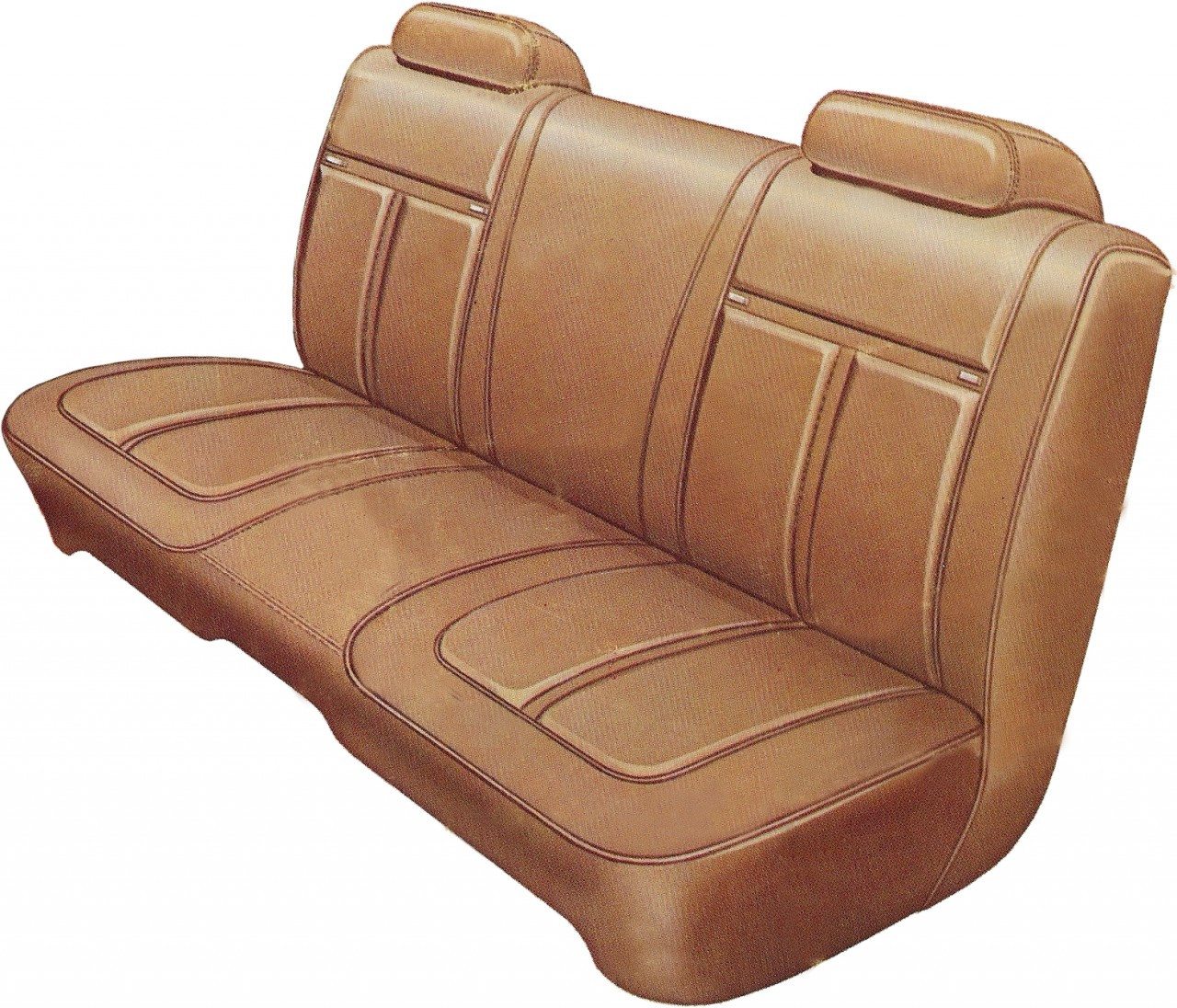 1971 Satellite Sebring & Roadrunner Front Split Bench Deluxe