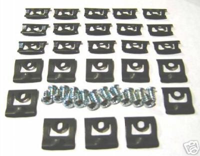 Windshield Molding Clip Kit 68-70 B Body Except Charger