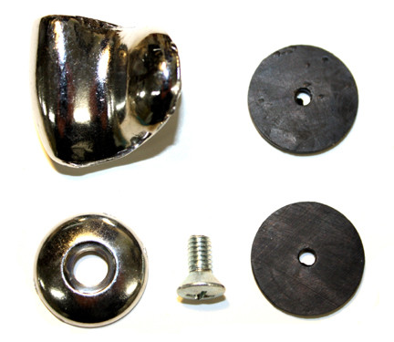 Vent Window Glass Pivot 68-69 Barracuda & 67-74 Dart & Valiant LH Side