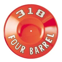 Air Cleaner Pie Tin Orange 318 Four Barrel