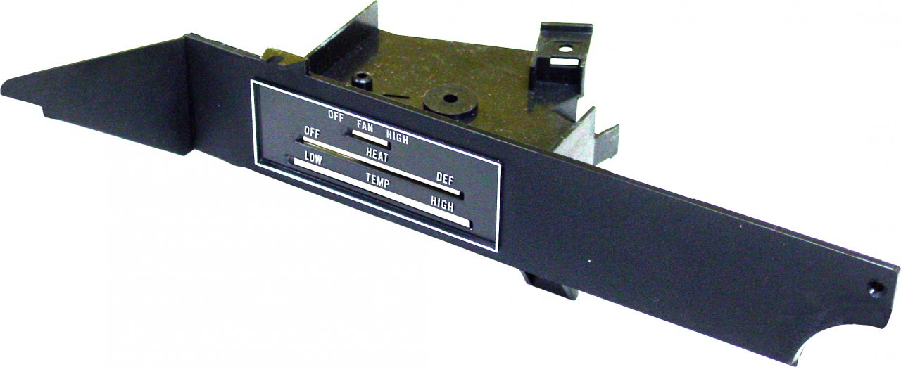 Heater Control Bezel 70-74 E Body w/Raylle