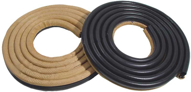 Weatherstrips Door 62-66 A & B Body Hdtp Black or Color