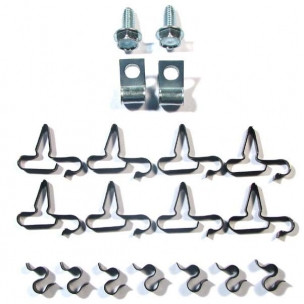 Fuel Line Clip Kit 68-70 B Body 1/4-5/16