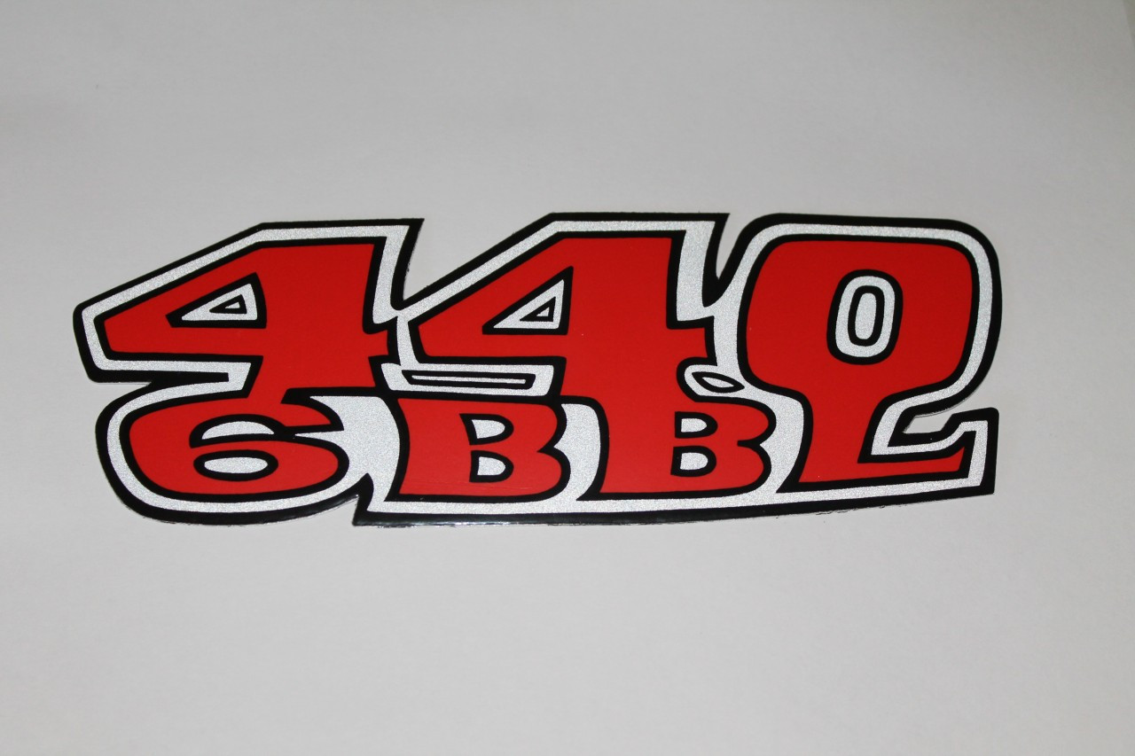 1969 Roadrunner Quot 440 6 Bbl Quot Hood Decal Mrmoparts