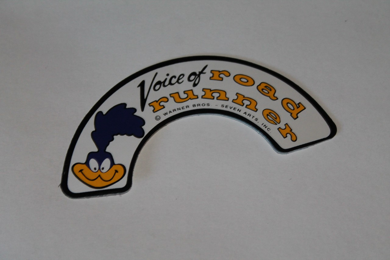 Decal Horn 68-72 "Voice of the Roadrunner"