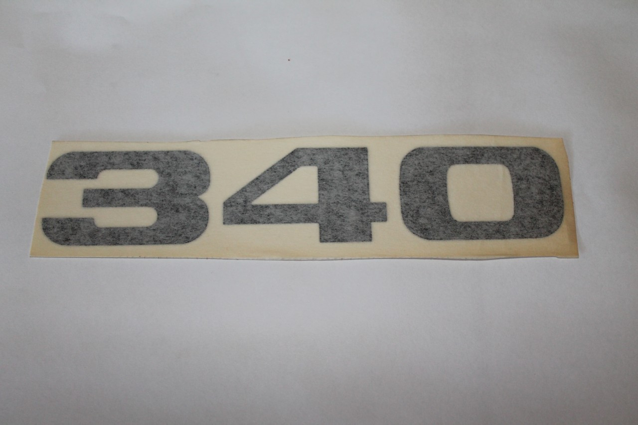 1970-1971 Duster "340" Black Quarter Panel