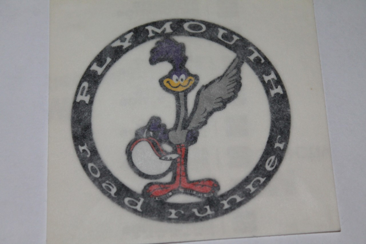 1971-1972 Roadrunner Deck Lid "Circle Bird"