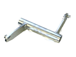 Torque Shaft Z-Bar 67-76 A Body SB w/8" Tube & 10.5 Bell Housing