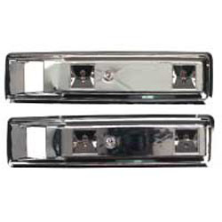 Arm Rest Bases 68-70 B Body Except Charger 9.5" Pair