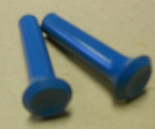 Door Lock Knobs 62-74 A & B Body Blue