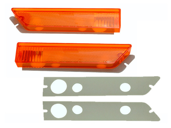 Side Marker Lenses Front 70-71 Challenger