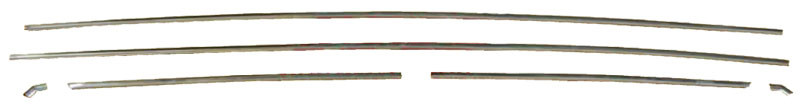 Drip Rail Molding Set 67-69 Barracuda Fastback 6pc