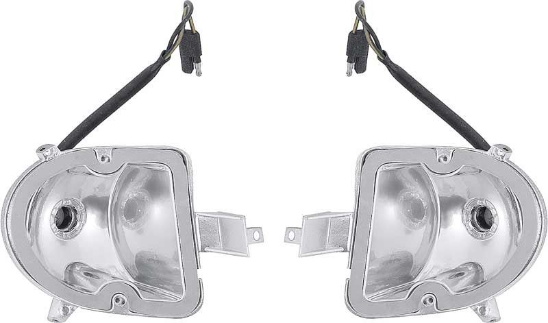 Park Light Lens Housings 71 Cuda (lenses not included)