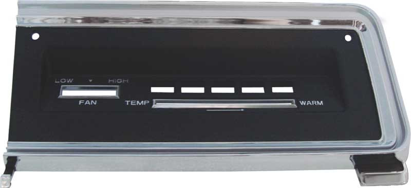 Heater Control Bezel 67-69 Dart w/AC